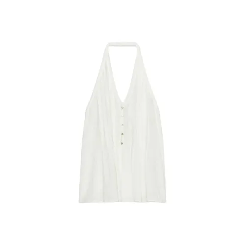 ZARA Бежевые Женские Майки