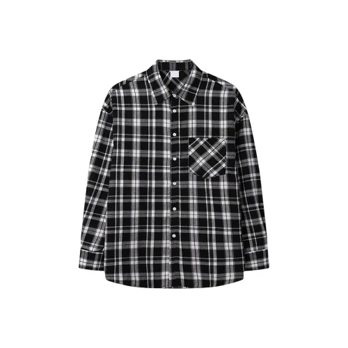 CUCHOHOMME Мужские черные рубашки