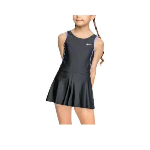 Nike Детский купальник фиолетовый для малышей