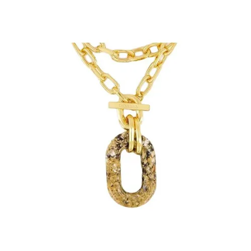 Paco Rabanne Алюминиевые ожерелья для детей золото