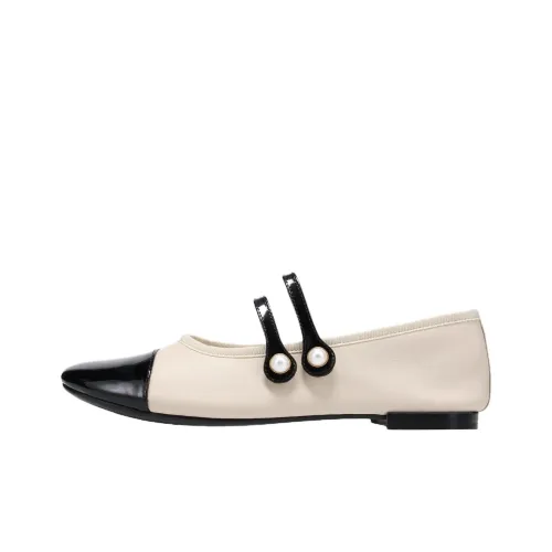 Repetto Туфли Мэри Джейн Серо-бежевые Женские
