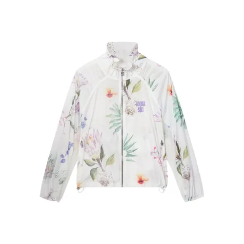 ANNA SUI Цветочный дизайн And Сон бабочки Женские Куртки