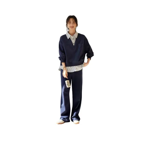 XWI Повседневный костюм женский темно-синий