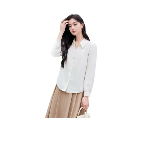 Like The Age Of Water Рубашка Женская Экрю