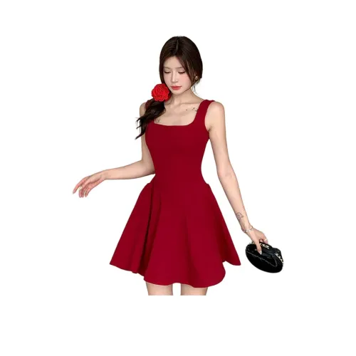 GRAYISMOON Red Women's Sleepwear