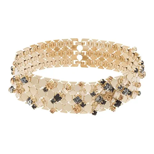 Lanvin Стекло Brass Necklaces Женские Золотой