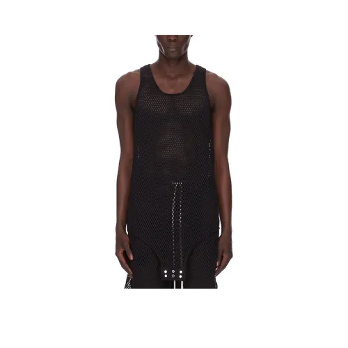 RICK OWENS совместный бренд Champion Co Branded Edition Черные мужские майки