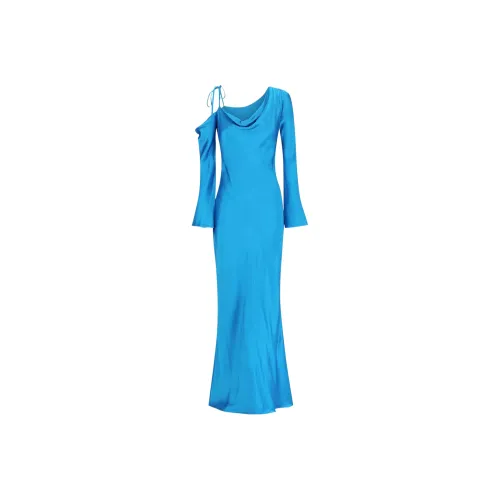 Shona Joy Длинное платье с длинными рукавами женское