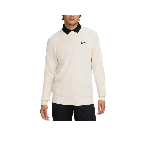 Nike SS25 Свитер Мужской Светлый Kinbap Коричневый Черный