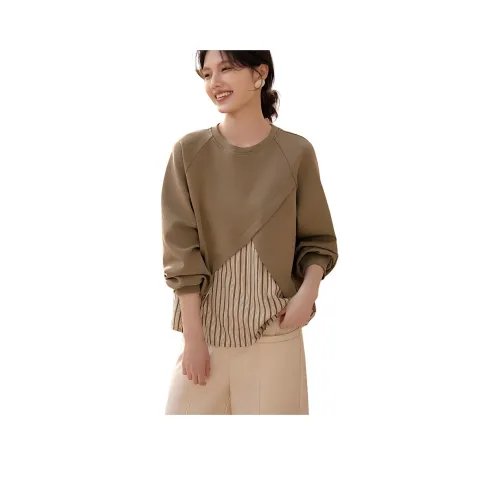 XWI Толстовка Женская Оливково-зеленая