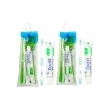 Легкий для путешествий, рекомендуемый размер: зубная паста 50 г + зубная щетка *2, комплект