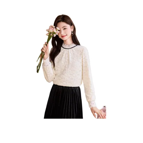 Like The Age Of Water Рубашка Женская Экрю