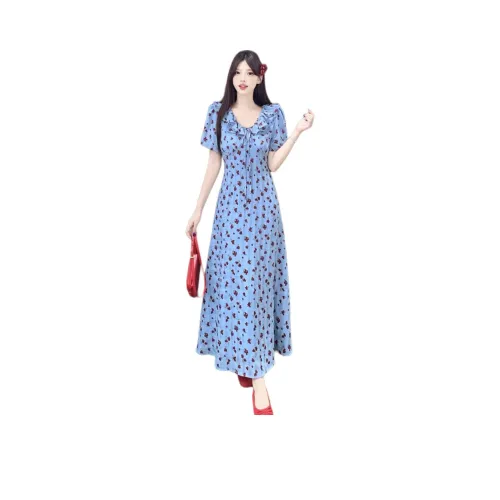 ZCDECO Короткое платье с короткими рукавами женское