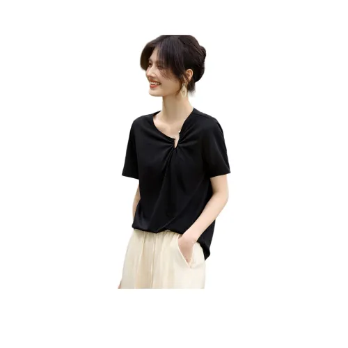 XWI Черные Женские Футболки