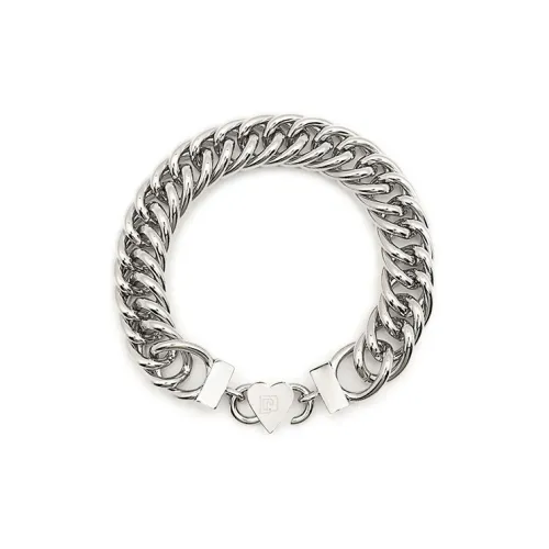 Paco Rabanne Brass Necklaces Серебряный Унисекс