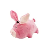 Темно-розовая летающая свинья-кукла