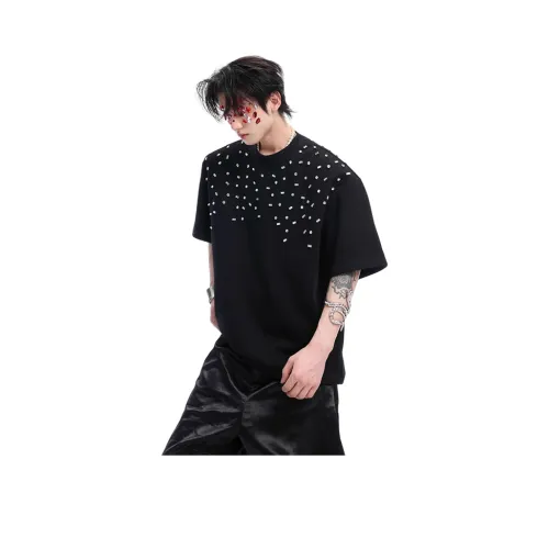 ULTRA QUATTRO Черная унисекс футболка T