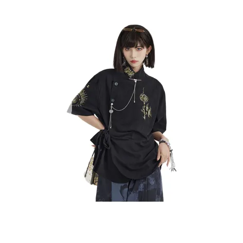 Pirkadat Черная унисекс рубашка