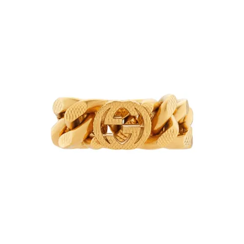 GUCCI Interlocking Металлические Кольца Женские
