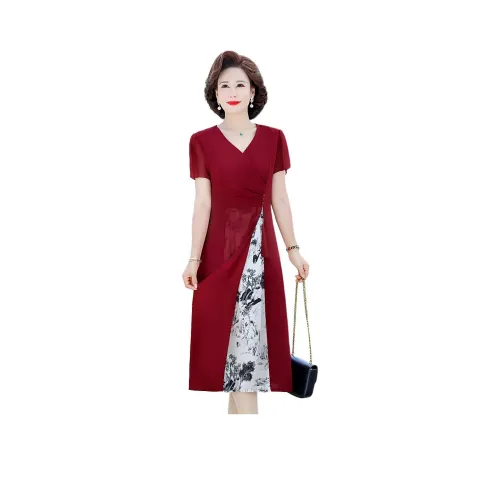 The Temptation Of The Muse Короткий рукав Платье Женское