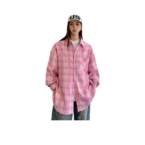 Flowers in water Длинный рукав Рубашка Женская