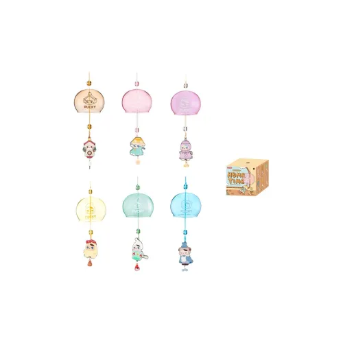 POP MART Pucky Elf Home Collection Слепые коробки Один Mystery Коробка Целая коробка 6 шт