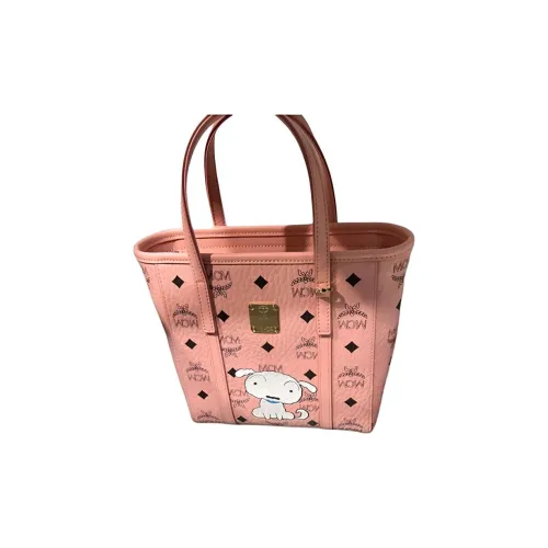 MCM Карандаш SHIN Chan Коллаборация кожа сумка мини женский розовый