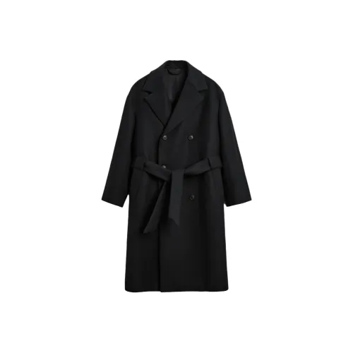 ZARA Черное Мужское Пальто