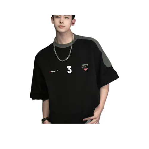 HIPHOPPUNKS Летняя футболка свободный крой унисекс