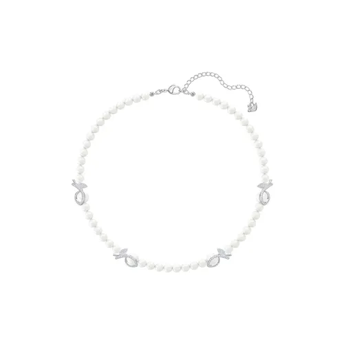 Swarovski Leonore Кристальные Ожерелья Серебряный Женские