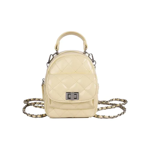 LOUIS ROYALN ПУ (полиуретан) Рюкзак Стандартный Женские Белый Серебряный Черный Желтый