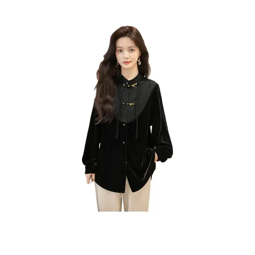 Cypress House Рубашка Женская Черная