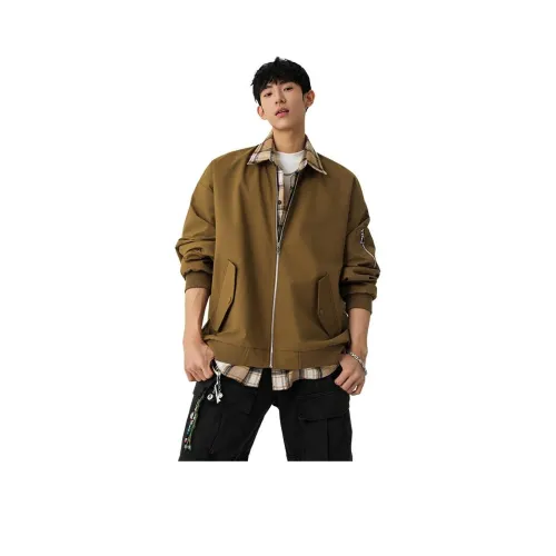 URBAN AUTHENTIC Куртки и пальто унисекс коричневый