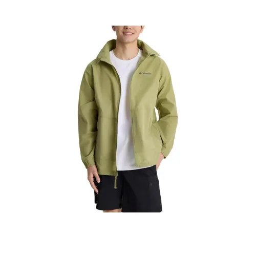 Columbia совместный бренд Дышащий Быстросохнущий Устойчивый к истиранию Защита от ультрафиолета Охлаждающий Защита от солнца Мужской Светло-зеленый