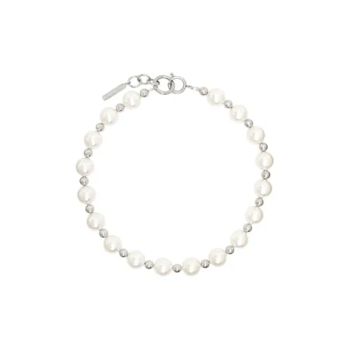 JUSTINE CLENQUET Кристальные ожерелья Женские Белые