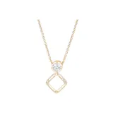 Ожерелье в форме ромба, золотое