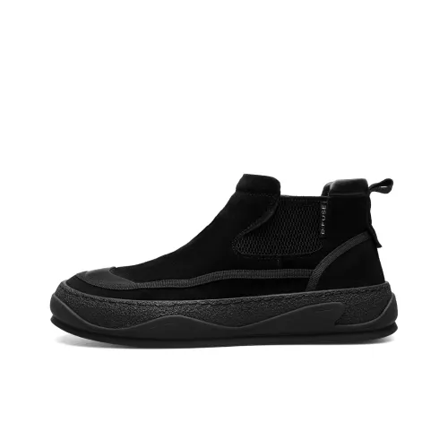 D Fuse SCANDINAVIA Короткий Челси Мужской Черный