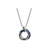 Синий Мобиус Ожерелье