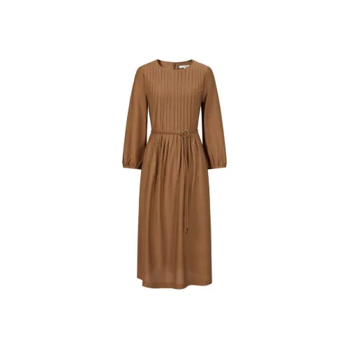 JZ. ANNAKRO Длинное платье с длинными рукавами женское