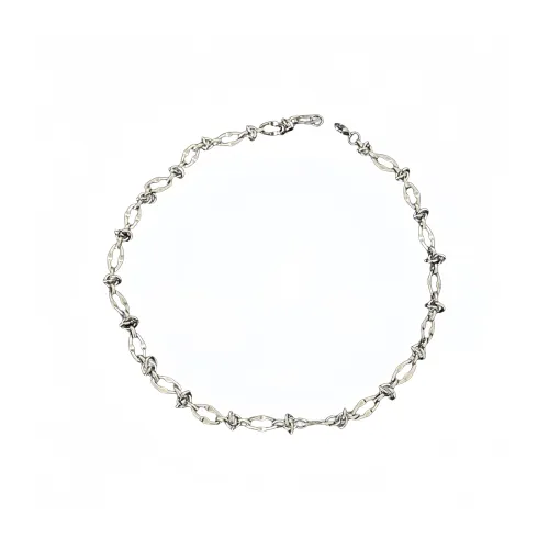 QIANSHUXIN Титановые стальные ожерелья для мужчин