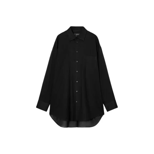 ZARA ZW Series Черные Женские Рубашки