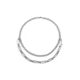 Серебряный/Цепь 55 см