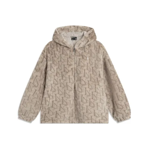 LINING Sports Life Collection Бархат Feel Куртка Женская