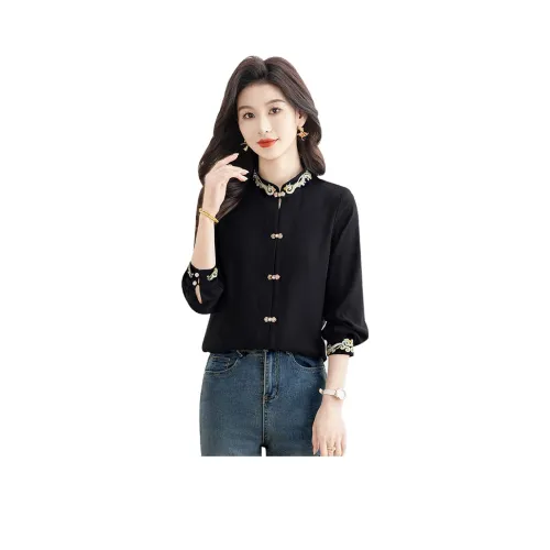 Cypress House Рубашка Женская Черная