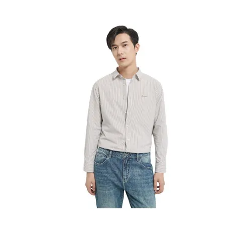 Ancient Shark Белый 02011055 Мужская Рубашка