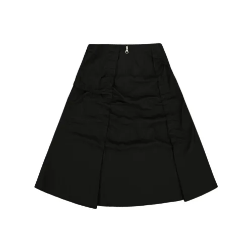 Low Classic Черные Женские Повседневные Длинные Юбки