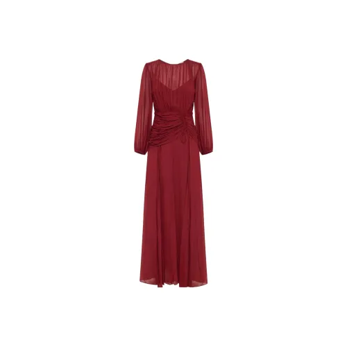 Shona Joy Rowe Длинное Платье с Длинными Рукавами Женское