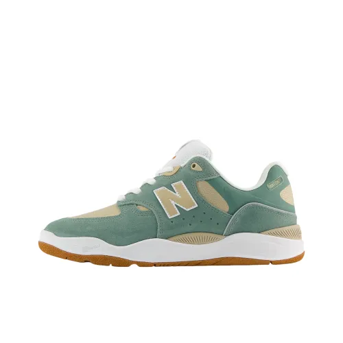 New Balance NB Numeric Tiago Lemos 1010 Дышащие Низкие Кроссовки для Скейтбординга Унисекс Зеленые