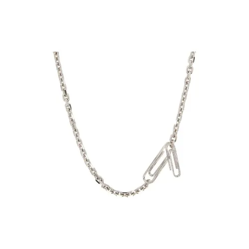Off Белый Brass Necklaces Мужской