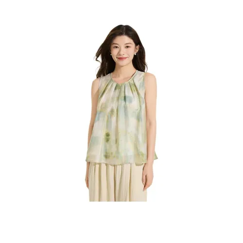 Hotwind 07 Зеленые Женские Рубашки